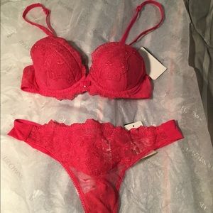 Warcoal Bra & Thong Set (New)
